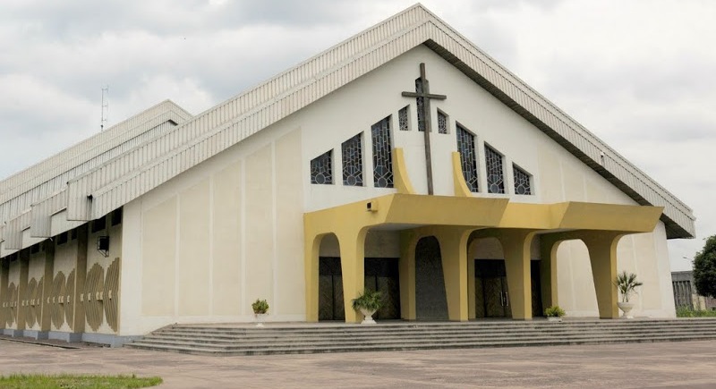 Cathédrale du Centenaire Protestant, à Kinshasa. 2010.