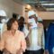 Kinshasa : La 1ère dame inspecte les travaux de rénovation du Centre Mabanga avant sa réouverture